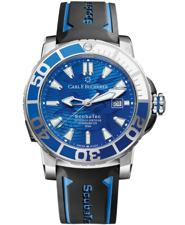 replica Carl F. Bucherer Patravi ScubaTec 00.10632.30.53.99 Only Watch 2019